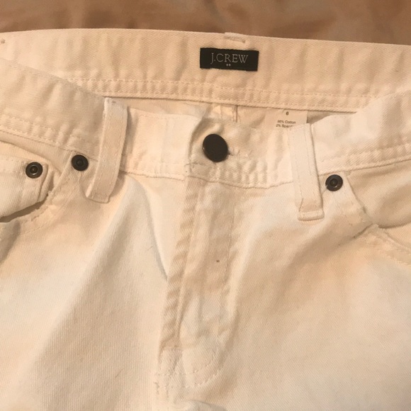 J. Crew women’s white straight leg jeans - Picture 3 of 4